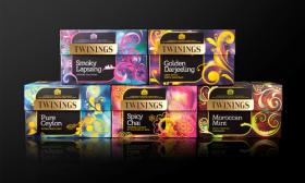 Nouveau design pour les boites de thé Twinings